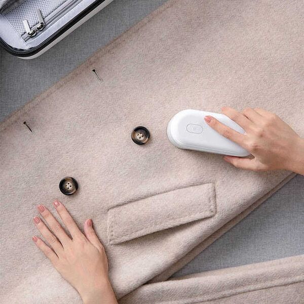 Máy cắt lông xù Xiaomi pin sạc giúp tối ưu loại bỏ xơ vải trên đồ len dạ lông mùa đông