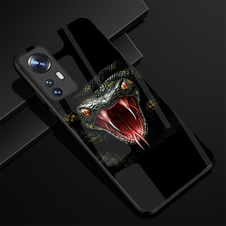 Ốp Lưng XIAOMI 12 5G ,12X, 12T,12 PRO, 12S PRO Mặt lưng kính cao cấp, thiết kế độc quyền 12 con giáp