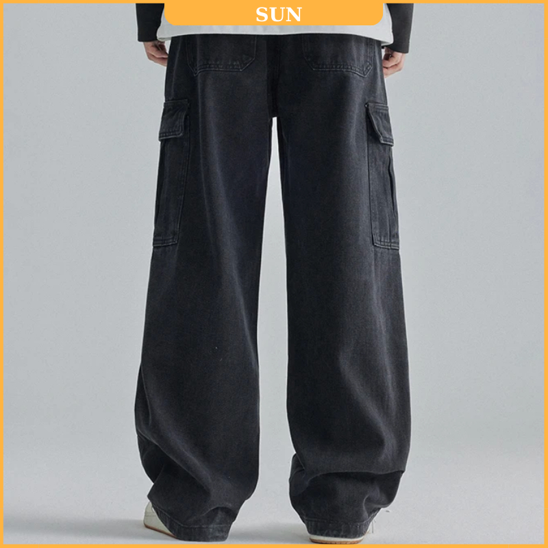 Quần jean túi hộp nam nữ 119