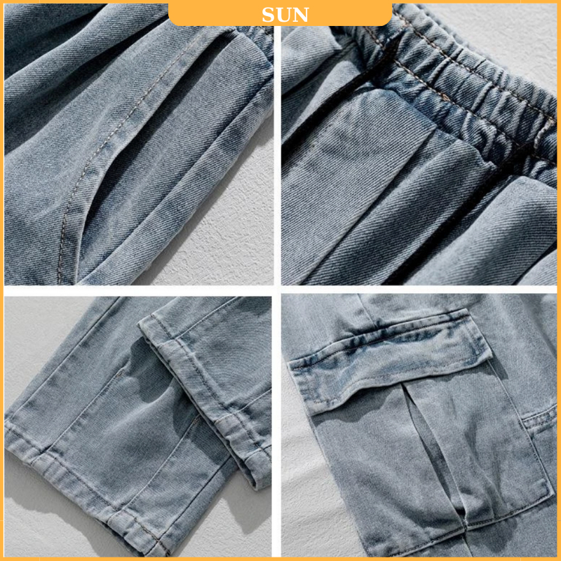 Quần jean túi hộp nam nữ 119