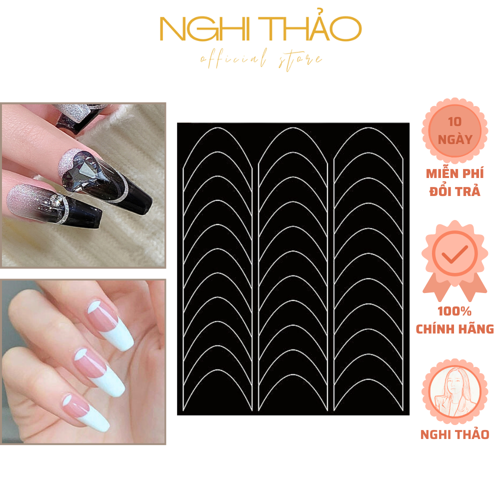 Sticker nail dặm ombre NGHI THẢO