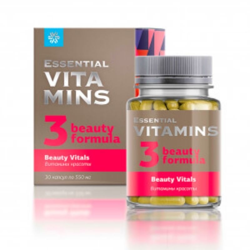 [ Vitamin Beauty Siberian]Thực phẩm bảo vệ sức khỏe Essential Vitamins Beauty Vitals Siberian