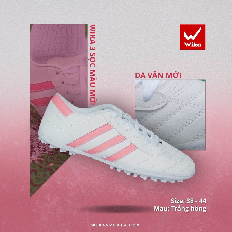 Giày đá bóng Wika 3 sọc CT3