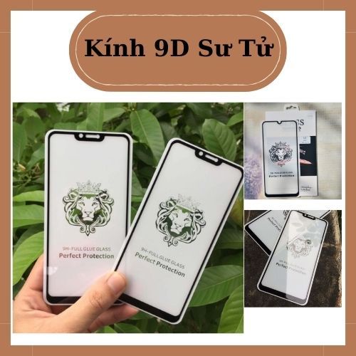 Kính Cường Lực 9D Sư Tử Bóng Full Màn 6/6P/6S/6SP/7/7P/8/8P/X/XsMax
