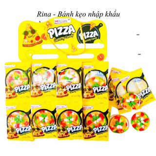 Kẹo dẻo Piza dây tròn mix vị - Mềm ngon - Nhập khẩu