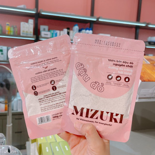 Bột ủ trắng da đậu đỏ mizuki 100g