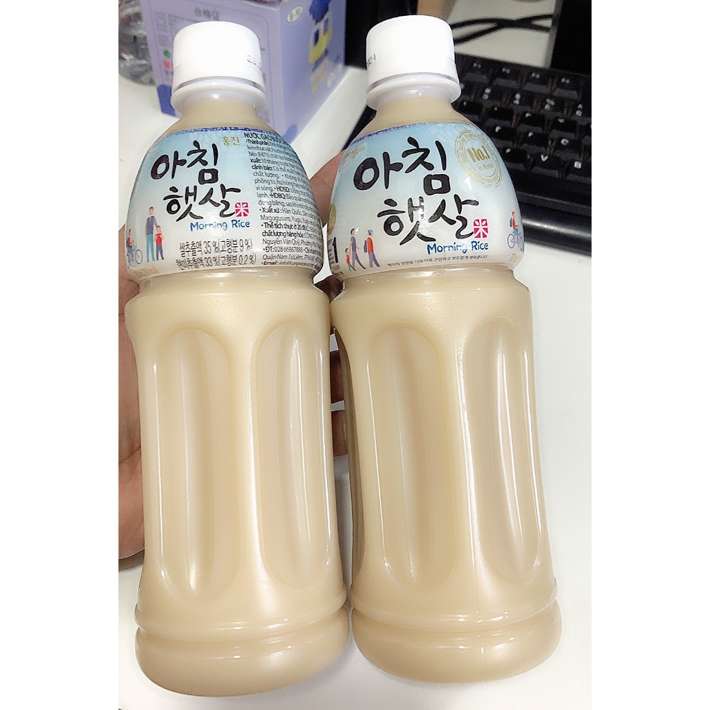 Nước gạo buổi sáng rice morning 500ml của Hàn Quốc - Date 16/03/2024