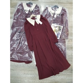 Đầm tay dài CAIVIN KLElN longsleeve midi dress