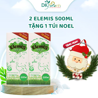 Combo 2 chai nước tắm elemis 500ml/chai tặng quà giáng sinh - dk pharma