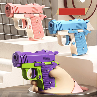 Đồ Chơi Súng Mini 3D 1911 Sung Phun Nước Mini Đồ Chơi Phun Nước Hồ Bơi Mô Hình Dao Cà Rốt Động Lực Vui nhộn hottrend