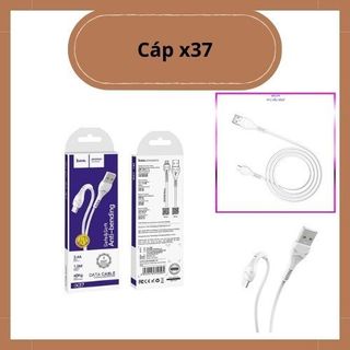 Dây sạc hoco X37 hỗ trợ sạc nhanh 2.4A - Bảo hành 06 tháng