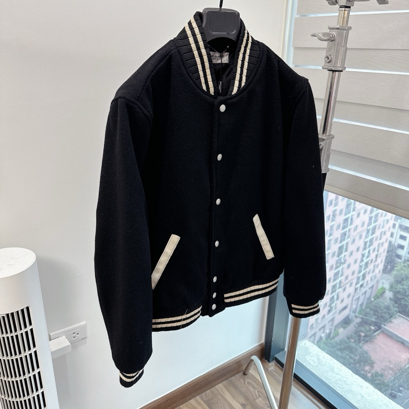 ⚡️ - Áo Khoác Bomber Teddy SLP Jacket College 2020 Cao Cấp Kèm Túi Chống Bụi, Áo Varsity Jacket SLP