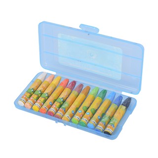 Bút sáp tô màu hộp nhựa Gstar 12 màu