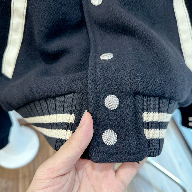 ⚡️ - Áo Khoác Bomber Teddy SLP Jacket College 2020 Cao Cấp Kèm Túi Chống Bụi, Áo Varsity Jacket SLP