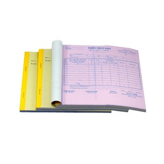 10 cuốn phiếu nhập kho 2 liên 50 bộ (100 tờ) 16x20 cm