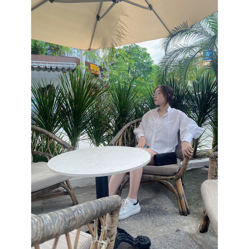 [ẢNH THẬT] DỌN NHÀ SALE RẺ - ÁO SƠMI SHUSHI CLOTHING  (FREESIZE)