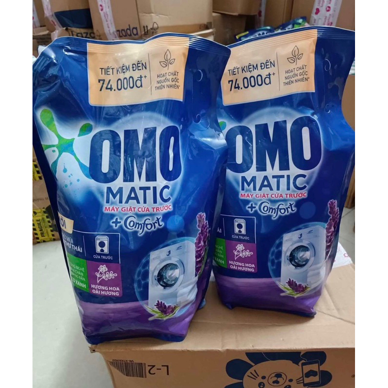 Nước giặt và  xả vải Omo &  Downy 3l-3,5l