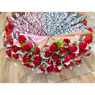 Bó hoa hồng ốc quế 1 bông