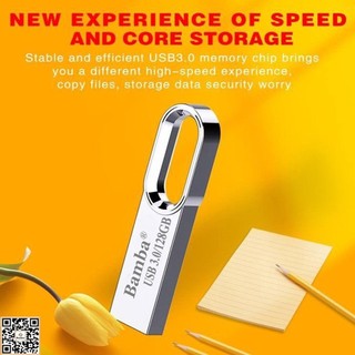 Thiết bị lưu trữ usb 3.0 bamba 16gb, 32gb, 64gb, 128gb vỏ kim loại chống nước
