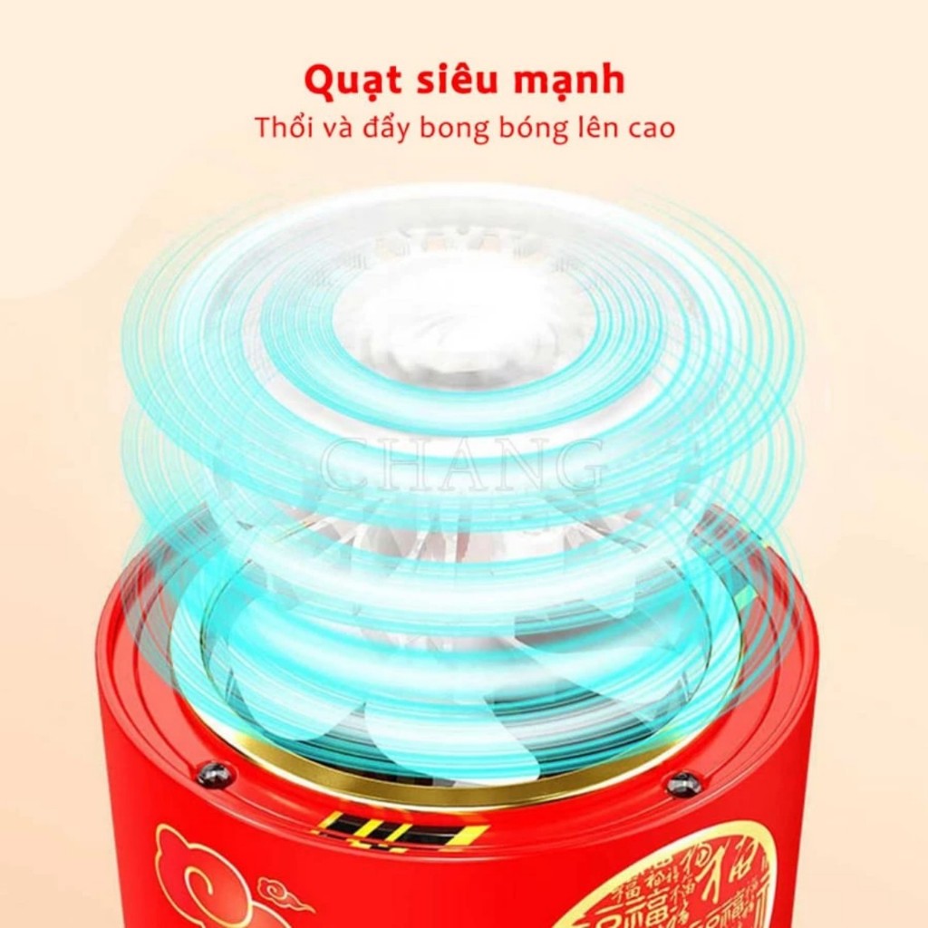 Máy Thổi Bong Bóng Tự Động Có Đèn Led Kèm Nhạc - Loa Bắn Bong Bóng Pháo Hoa Trang Trí Vui Nhộn Đón Tết