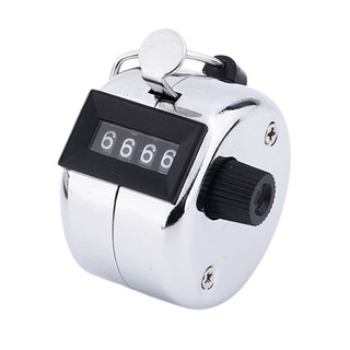 Đếm số lượng cơ học, Dụng cụ đếm số lượng cơ học máy đếm số cầm tay có 4 hàng số, Máy đếm số cầm tay