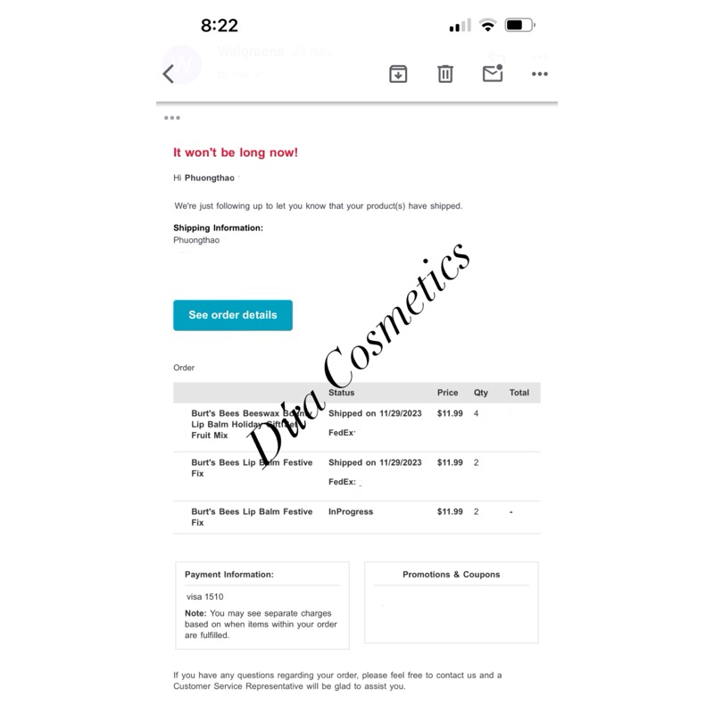 Son dưỡng Burt’s Bees Moisturizing Lip Balm