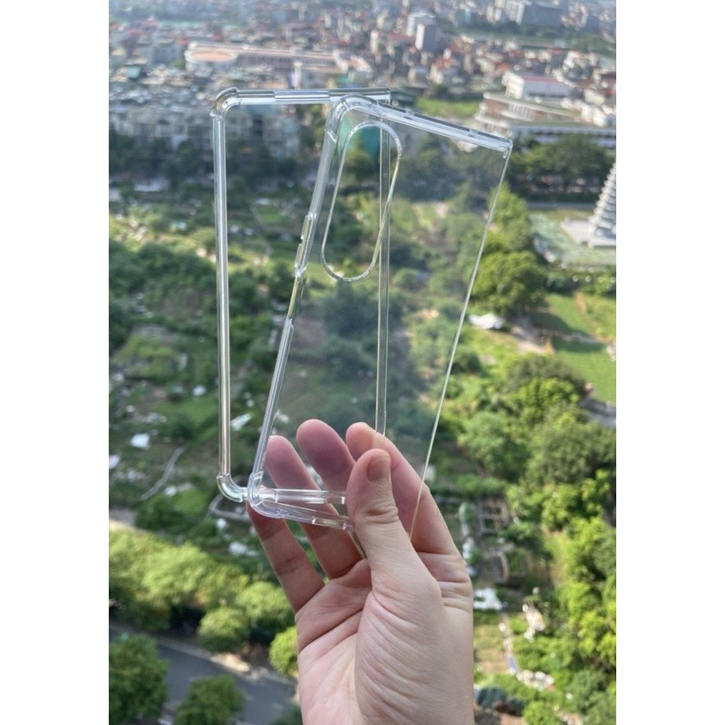 Ốp lưng Z Fold 3 , Z Fold 3 5G dẻo trong chống sốc 4 góc