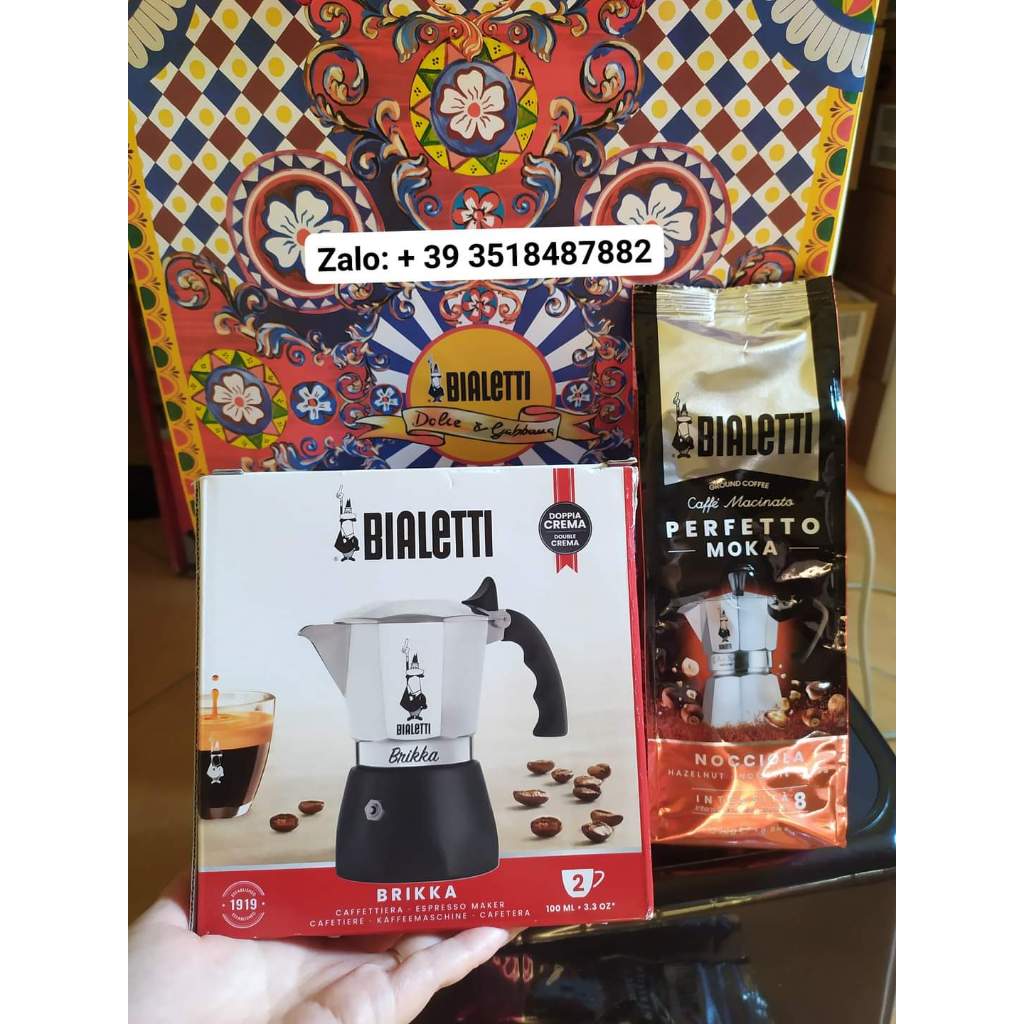 Ấm pha cafe Bialetti Brikka 2 cup/ 4 cup