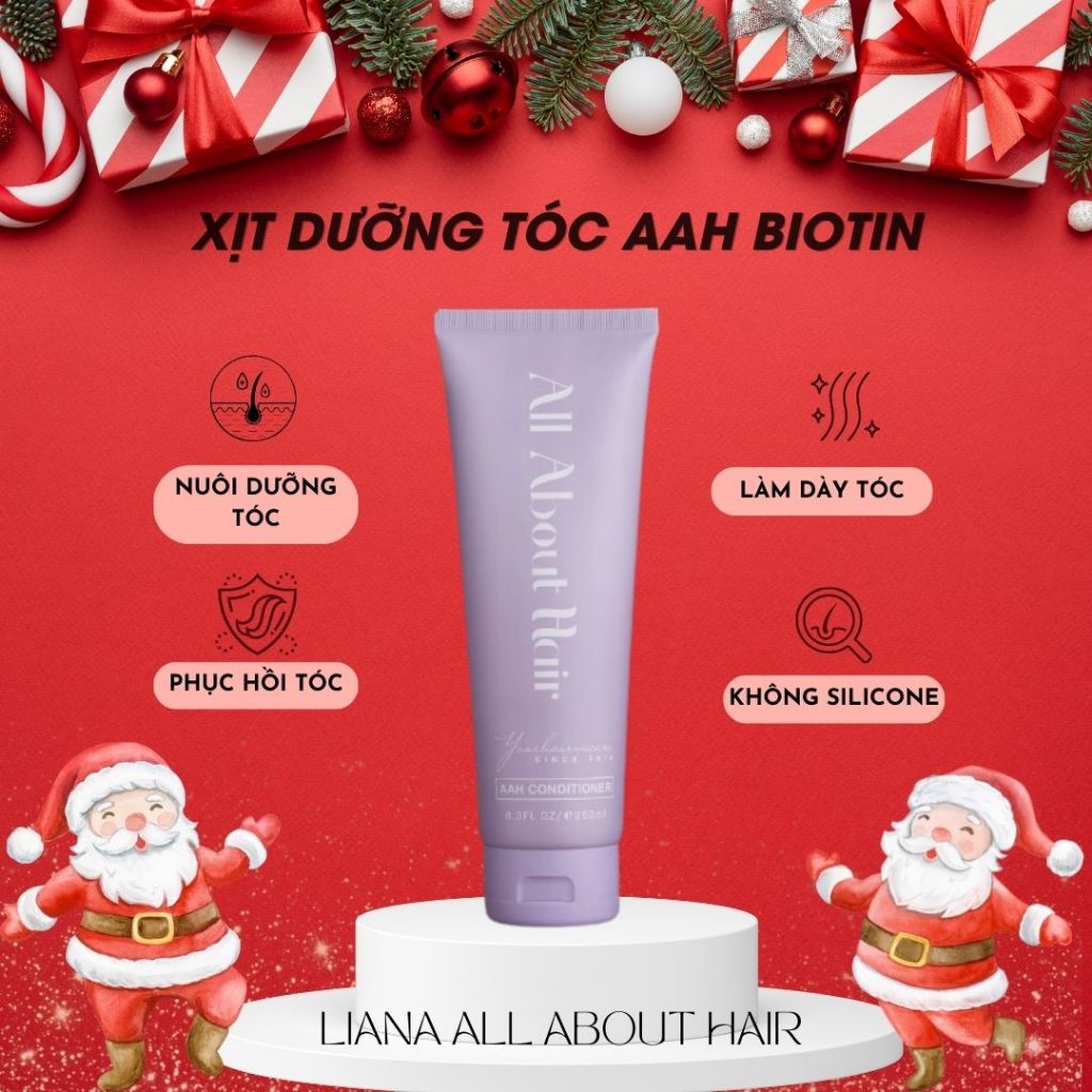 Dầu Xả Biotin All About Hair Tuýp 250ml Giúp Tóc Bóng Mượt, Chắc Khoẻ