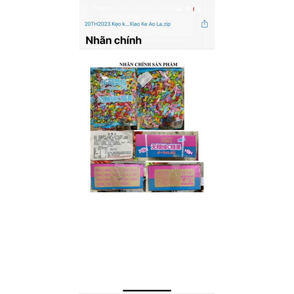 Kẹo Ngậm Vitamin C Trái Cây Không Đường