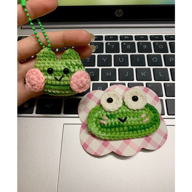 [Handmade] Móc Khoá Hình Con Ếch Dễ Thương