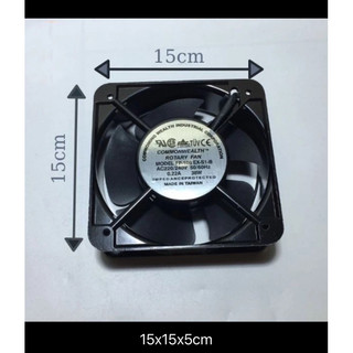 Quạt hút mùi quạt thông gió 15x15cm 220v