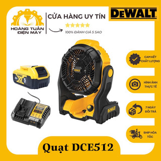 Máy quạt pin dewalt dcb512-hoàng tuấn điện máy