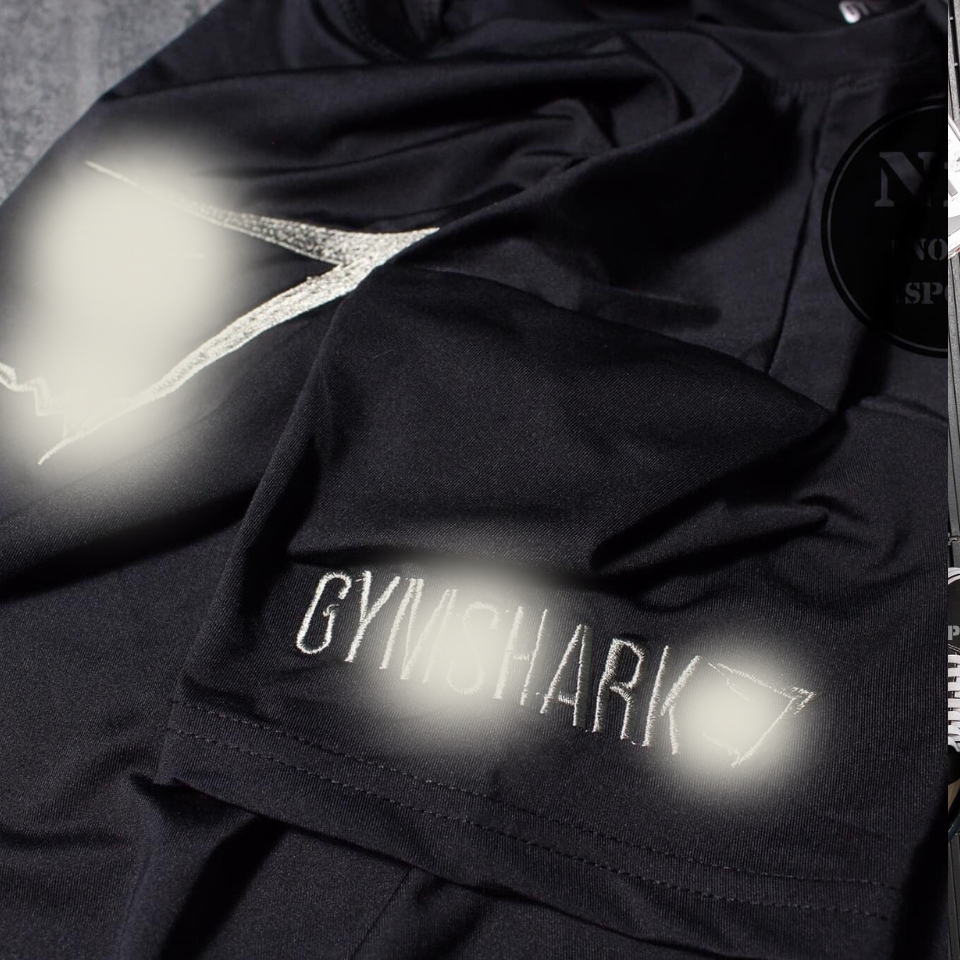 Áo Thun Tập Gym Body, Logo Thêu