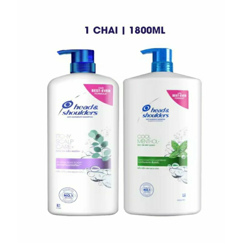 Dầu gội Head & Shoulds 1800ml