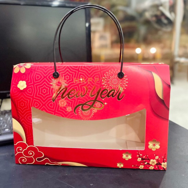 Hộp Cookie  đựng quà Tết