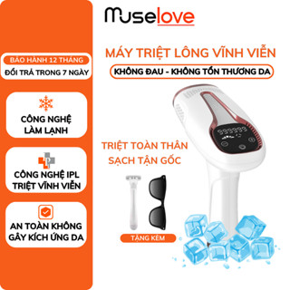  Máy Triệt Lông DELADEP Triệt Lông Tại Nhà Công Nghệ Chuẩn Spa Triệt Lạnh Vĩnh Viễn Giúp Trẻ Hóa Làn Da An Toàn 