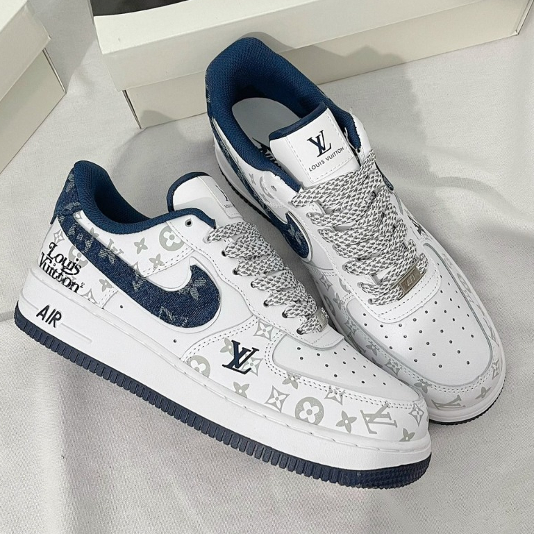 Giày AF1 LV Hàng Đẹp Nam Nữ,Giày_Nike LV Bản Cao Cấp Hot Trend 2023 Full Box Bill