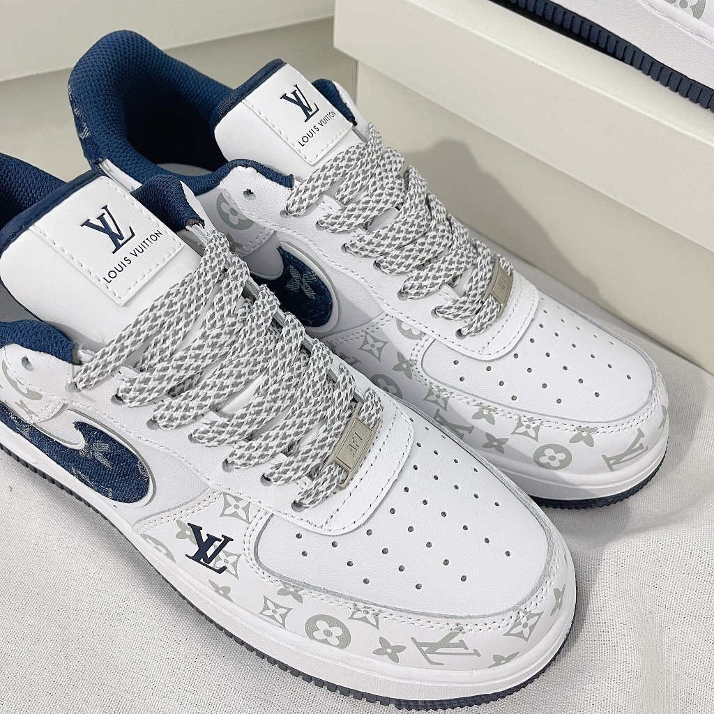 Giày AF1 LV Hàng Đẹp Nam Nữ,Giày_Nike LV Bản Cao Cấp Hot Trend 2023 Full Box Bill