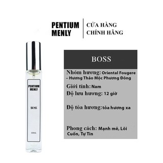 Tinh Dầu Nước Hoa Nam BOSS PENTIUM MENLY 10ml