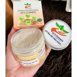 BỘT RỬA MẶT thiên nhiên giảm dầu nhờn mụn thâm