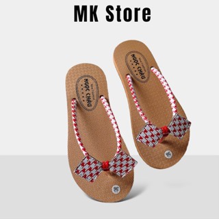 Dép xỏ ngón nữ quai nơ cực xinh êm chân đi biển đi chơi mang trong nhà siêu nhẹ - DL229