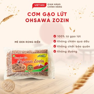 Cơm gạo lứt OHSAWA ZOZIN 200g - Ăn vặt giảm cân không lo béo 100% từ gạo lứt