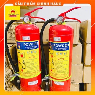 Bình chữa cháy bột 4 kg abc mfzl4 đạt tiêu chuẩn chữa nhiều đám cháy chỉ ship hoả tốc