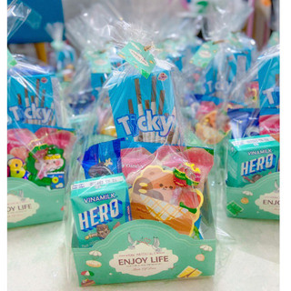 Combo 5 set quà sinh nhật cho bé size trung