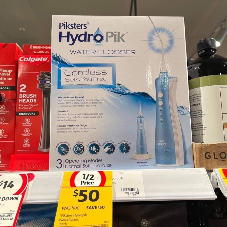 TĂM NƯỚC SIZE LỚN/ MINI HYDROPIK Water Flosser Hãng Piksters Úc