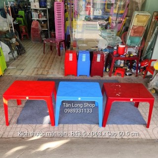 Bàn trà chanh nhựa TLP