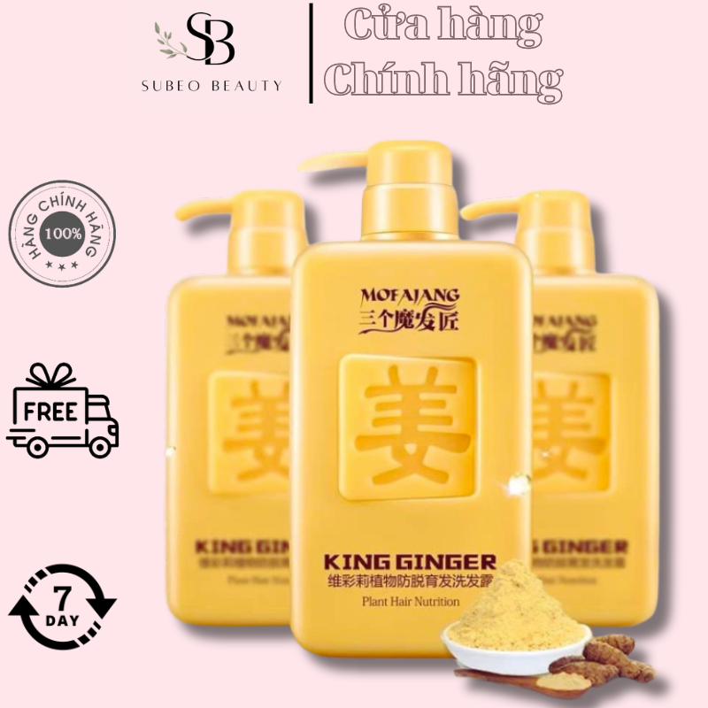 Dầu gội gừng KING GINGER MOFAJANG chống rụng tóc và kích thích mọc tóc / subeo beauty