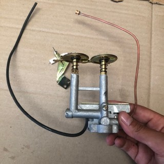 Cụm Đánh Lửa Bếp Gas Âm Họng Đôi, Đánh Lửa Magneto (Không Dùng IC)
