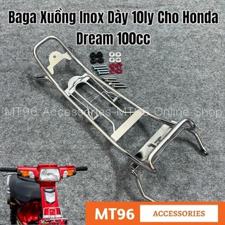 Baga xuồng inox dày 10ly cho xe honda dream 100cc chất lượng